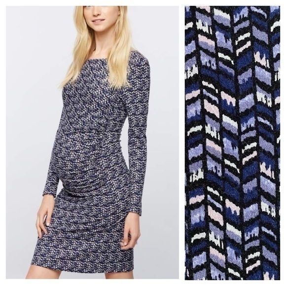 Seraphine Dresses & Skirts - Seraphine Purple Printed Cassie Maternity Dress 6